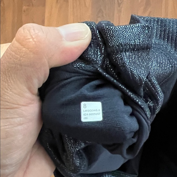 lululemon athletica Shiny Blue Leggings - Picture 4 of 4